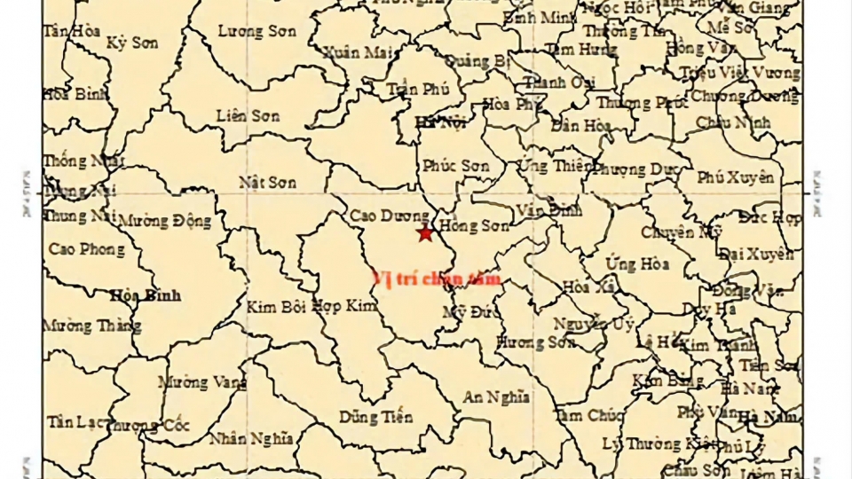 3.6-magnitude earthquake strikes Phu Tho, felt in Hanoi